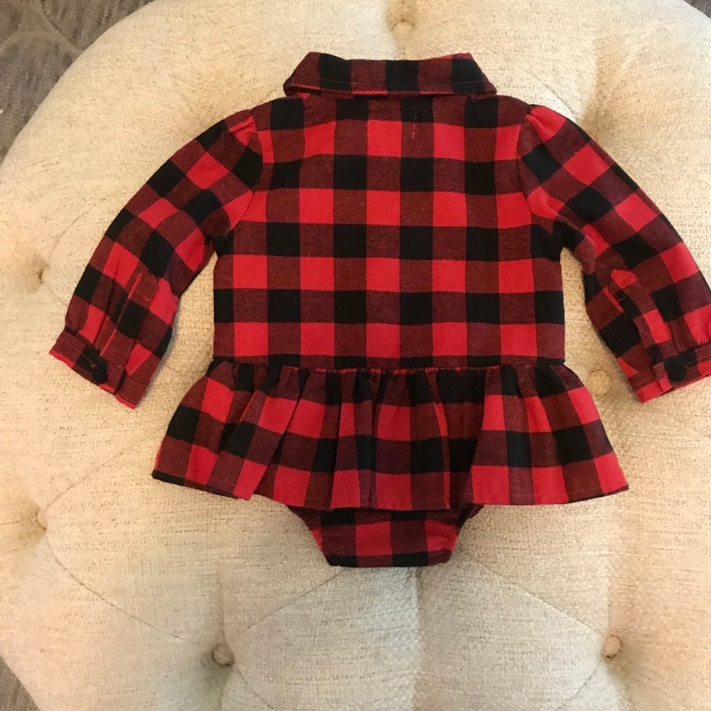 EUC.  6-9m Mud Pie, Skirted Crawler/Romper. - Picture 4 of 4